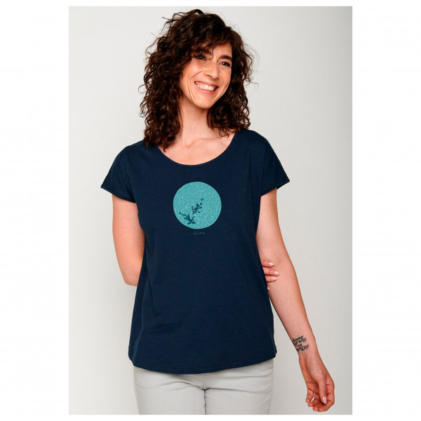 GreenBomb - Women's Animal Pond Cool - Camiseta de manga corta