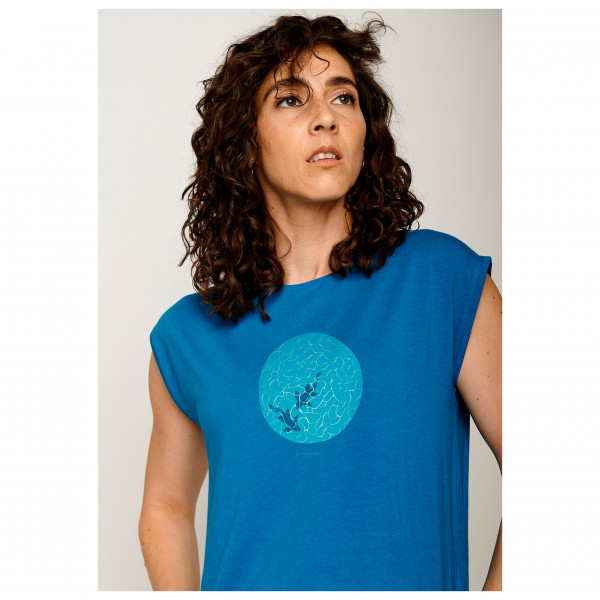 GreenBomb - Women's Animal Pond Tender - Camiseta de manga corta