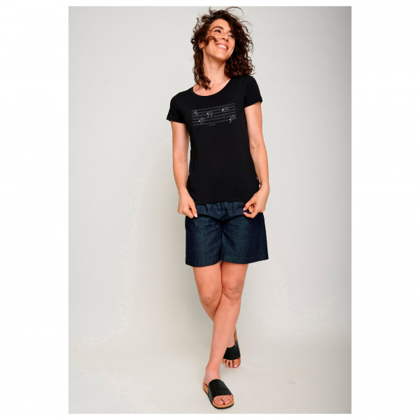 GreenBomb - Women's Animal Sloth Hang Up Loves - Camiseta de manga corta