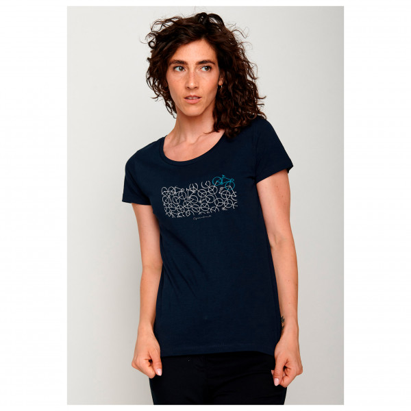 GreenBomb - Women's Bike Maze Loves - Camiseta de manga corta