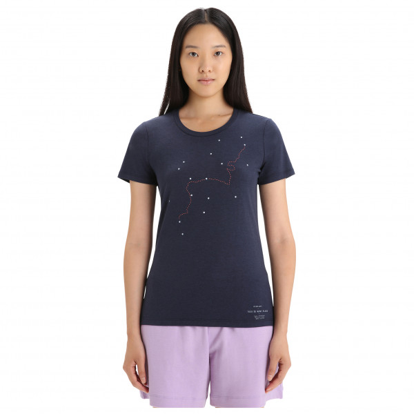 Icebreaker - Women's Central Classic S/S Tour Du Mont Blanc - Merino shirt