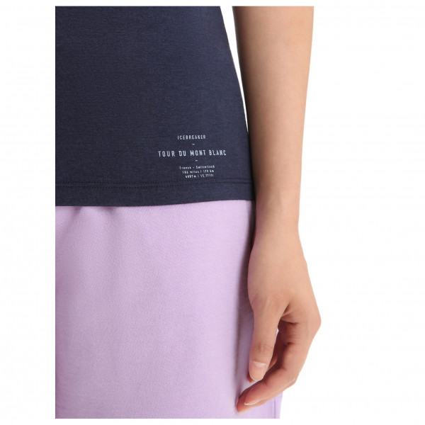 Icebreaker - Women's Central Classic S/S Tour Du Mont Blanc - Merino shirt