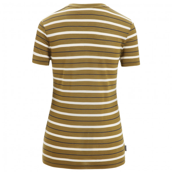 Icebreaker - Women's Wave S/S Tee Stripe - Merinotröja