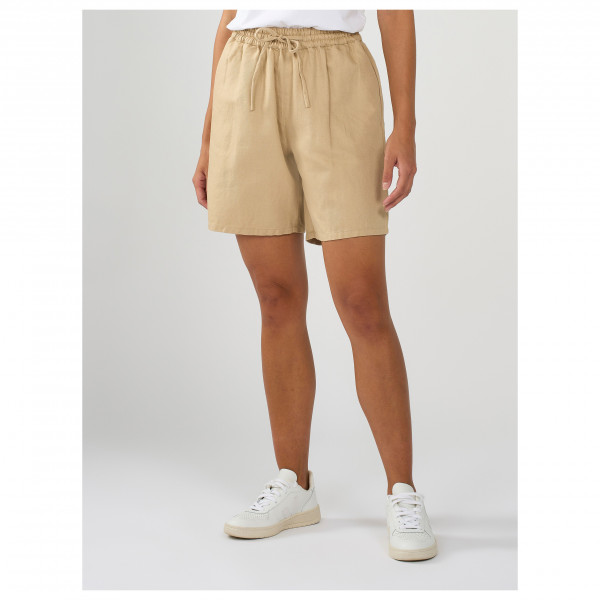 KnowledgeCotton Apparel - Women's Cotton-Linen Blend Shorts - Pantalones cortos