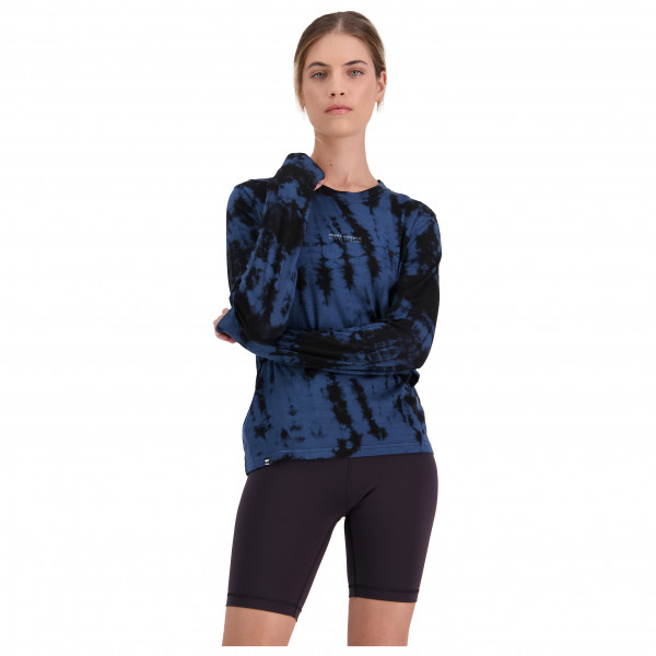 Mons Royale - Women's Icon Relaxed L/S Tie Dyed - Merinoshirt