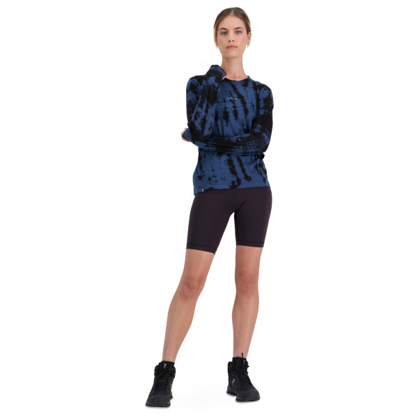 Mons Royale - Women's Icon Relaxed L/S Tie Dyed - Merinoshirt
