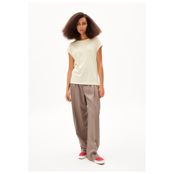 ARMEDANGELS - Women's Jilaana Stripes - Camiseta de manga corta
