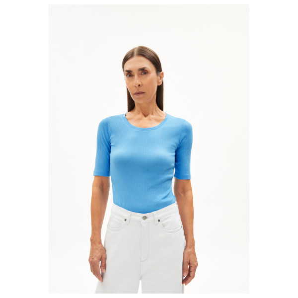 ARMEDANGELS - Women's Maaia Violaa - Camiseta de manga corta
