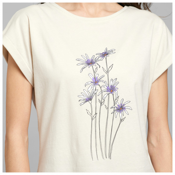 DEDICATED - Women's T-Shirt Visby Daisies - Camiseta de manga corta