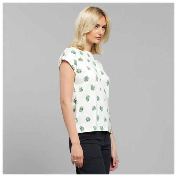 DEDICATED - Women's T-Shirt Visby Leaf AOP - Camiseta de manga corta