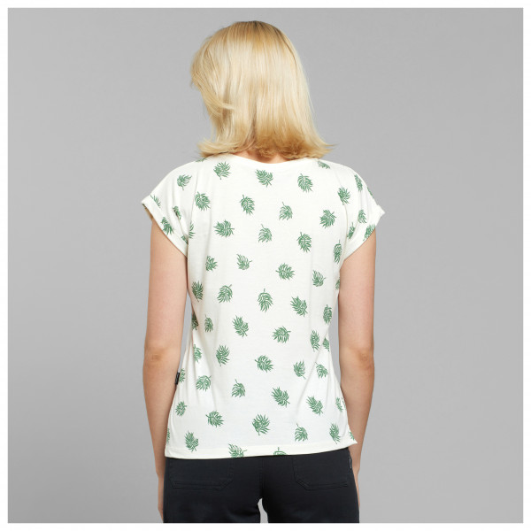 DEDICATED - Women's T-Shirt Visby Leaf AOP - Camiseta de manga corta
