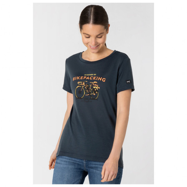 super.natural - Women's Bikepacking Tee - Merinoshirt
