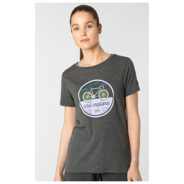 super.natural - Women's Go Out Tee - Camiseta de merino