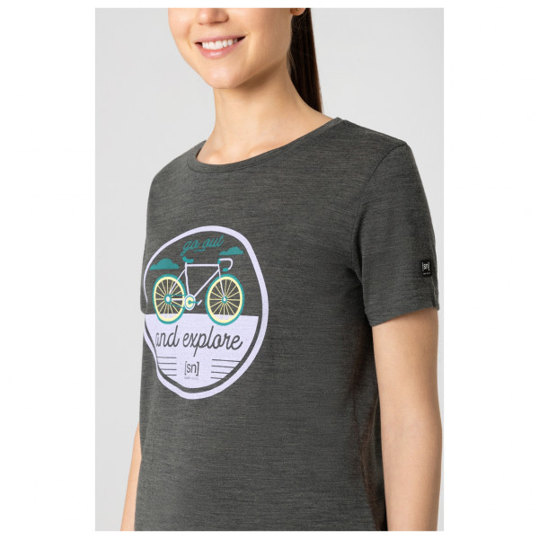 super.natural - Women's Go Out Tee - Camiseta de merino