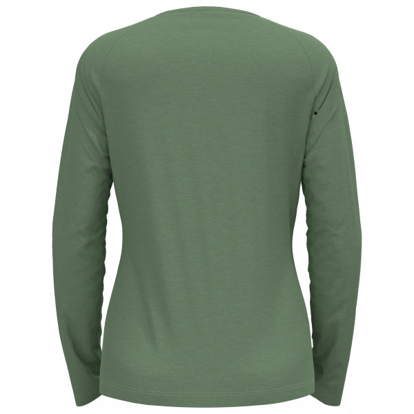 Odlo - Women's L/S Ascent PW 130 Forest - Camiseta de merino