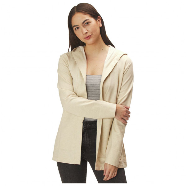 Basin + Range - Women's Hooded Knit Wrap - Munkjacka