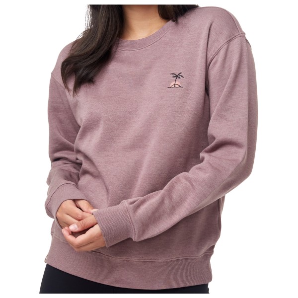 Tentree Palm Sunset Embroidery Crew - Jumper Women's | Buy online | Bergfreunde.eu