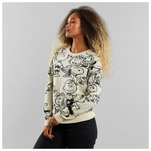 DEDICATED - Women's Sweater Arendal Peanuts All-Over-Print - Sweatere