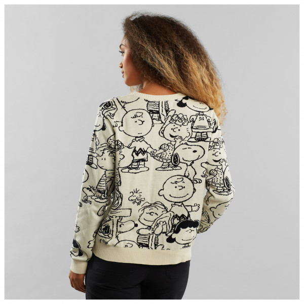 DEDICATED - Women's Sweater Arendal Peanuts All-Over-Print - Sweatere