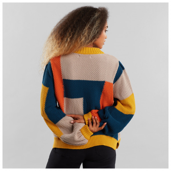 DEDICATED - Women's Sweater Knitted Rutbo Blocks - Pulloverit