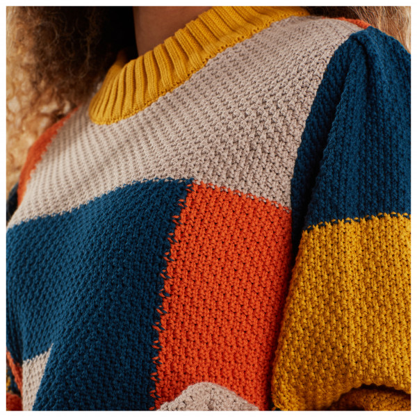 DEDICATED - Women's Sweater Knitted Rutbo Blocks - Pulloverit