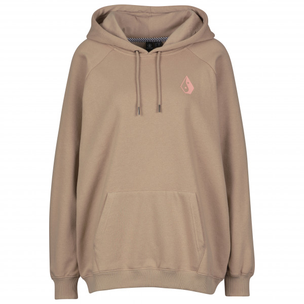 Sweat à Capuche Volcom Spring Shred Pour Femme – Gris, Doux Et Confortable, Parfait Pour Le Mi-saison