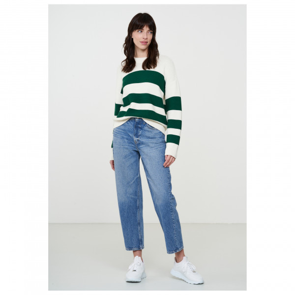 recolution - Women's Pullover Lilac Stripes - Maglione