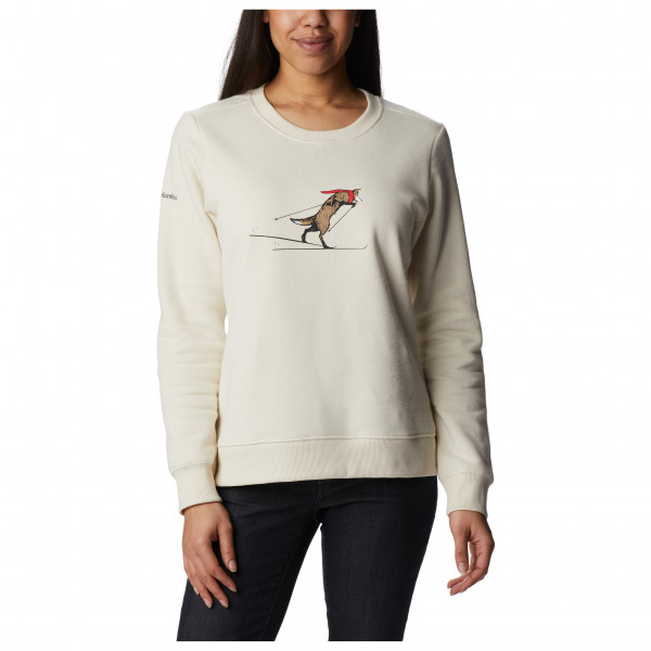 Columbia Women's Hart Mountain II Graphic Crew Sweatshirt - Soft Cotton Blend, Regular Fit - View #10