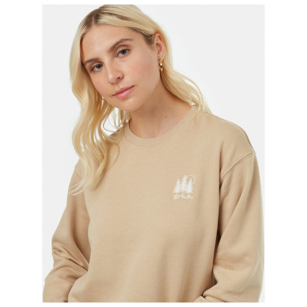 tentree - Women's Treefleece Golden Spruce Update Crew - Maglione