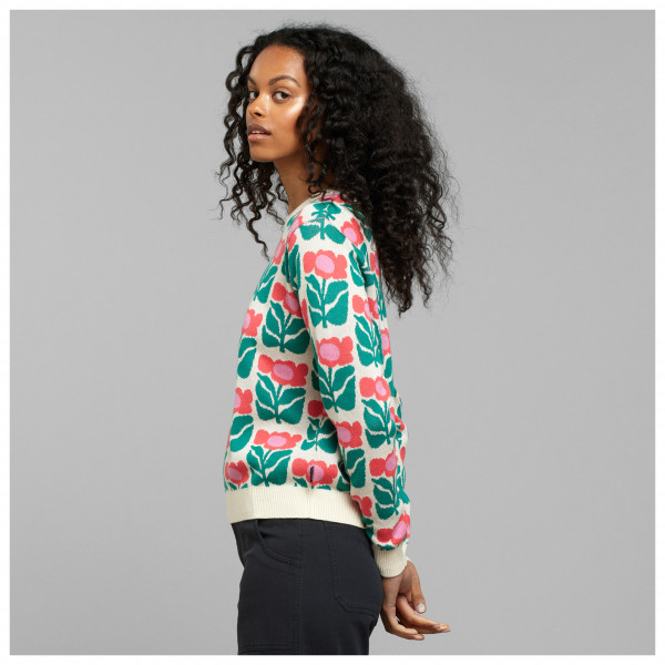 DEDICATED - Women's Sweater Arendal Liv Lee Flower - Maglione