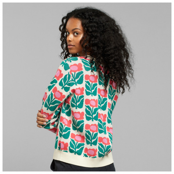 DEDICATED - Women's Sweater Arendal Liv Lee Flower - Maglione