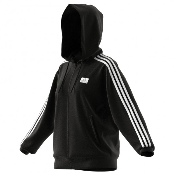 adidas - Women's 3-Stripes FT Full Zip O Hoodie - Sudadera
