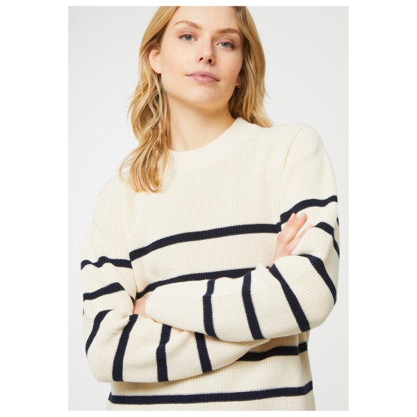 recolution - Women's Pullover Strelitzia Stripes - Uldsweater