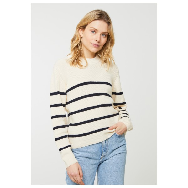 recolution - Women's Pullover Strelitzia Stripes - Ullpullover