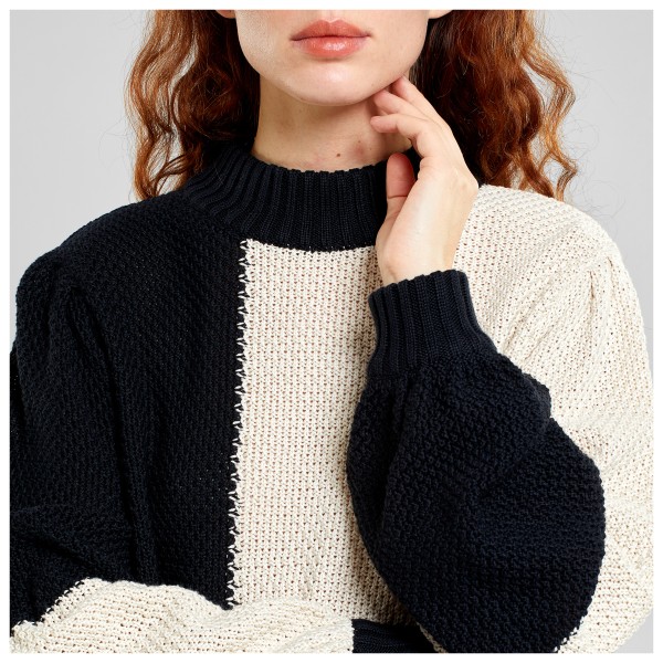 DEDICATED - Women's Sweater Knitted Rutbo Blocks - Överdragströjor