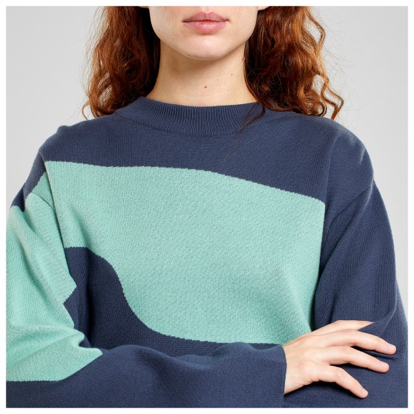 DEDICATED - Women's Sweater Limhamn Flowy Block - Pulloverit