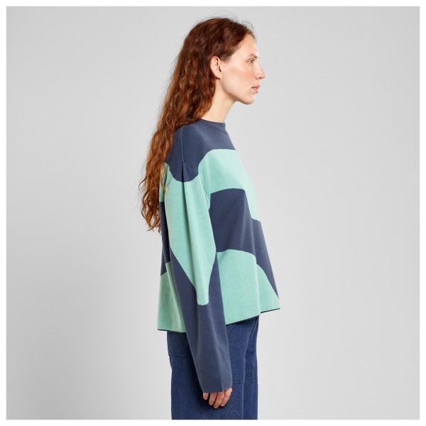DEDICATED - Women's Sweater Limhamn Flowy Block - Pulloverit