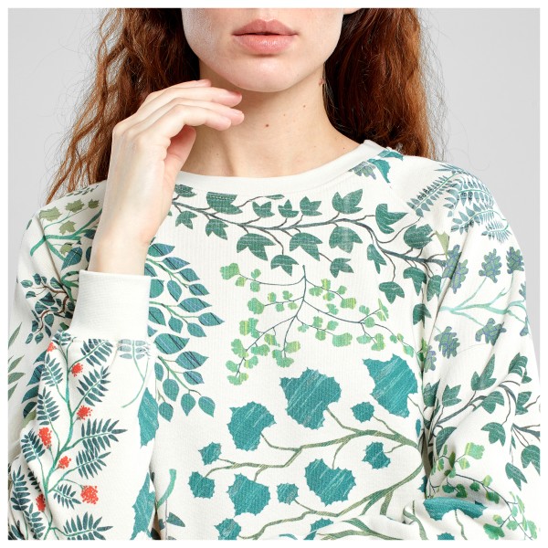 DEDICATED - Women's Sweatshirt Ystad Botanical Quilt - Pullover