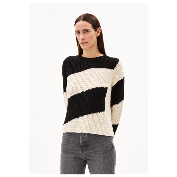 ARMEDANGELS - Women's Nuriaas Blockstripes - Överdragströjor