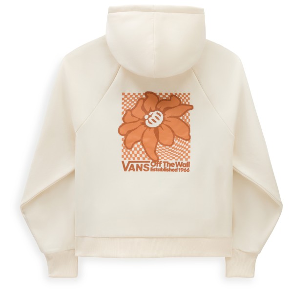 Vans - Women's Checker Flower Cocoon Zip Hoodie - Sudadera