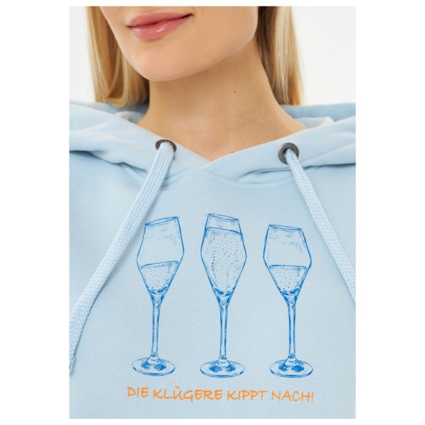 Derbe - Women's Die Klügere - Felpa con cappuccio