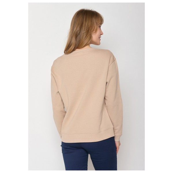 GreenBomb - Women's Nature Sun Cranes Canty Pullover Cotton - Trui