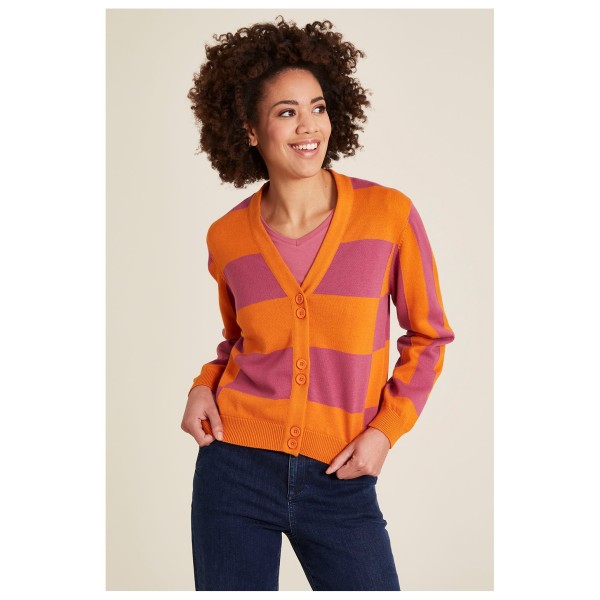 Tranquillo - Women's Strickjacke im Colour Block-Design - Jumper