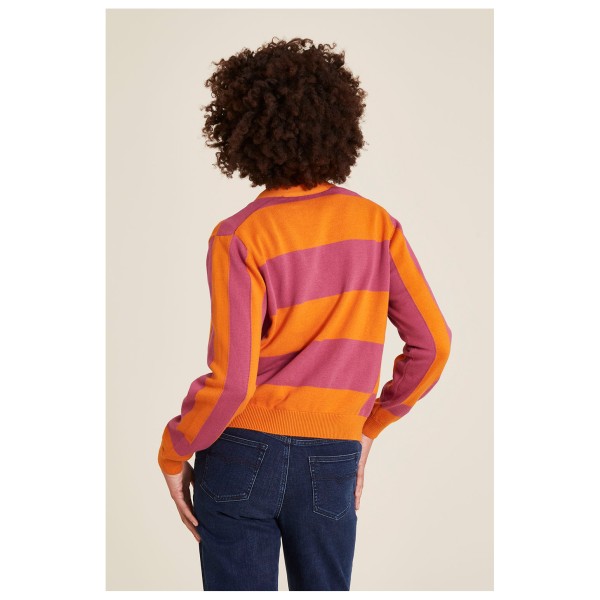 Tranquillo - Women's Strickjacke im Colour Block-Design - Överdragströjor