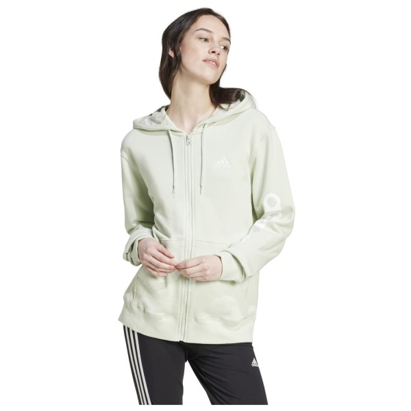 adidas - Women's Linear French Terry Full Zip Hoodie - Sudadera