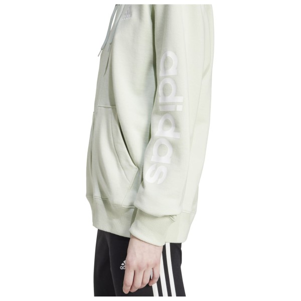 adidas - Women's Linear French Terry Full Zip Hoodie - Sudadera