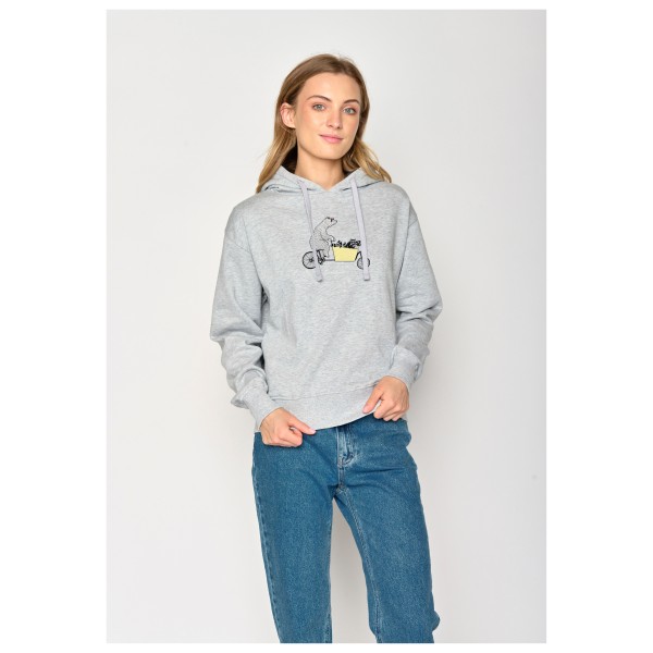 GreenBomb - Women's Bike Cargo Raccoon Flipper Pullover - Sudadera