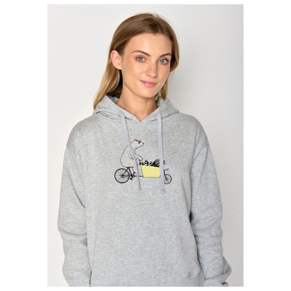 GreenBomb - Women's Bike Cargo Raccoon Flipper Pullover - Sudadera
