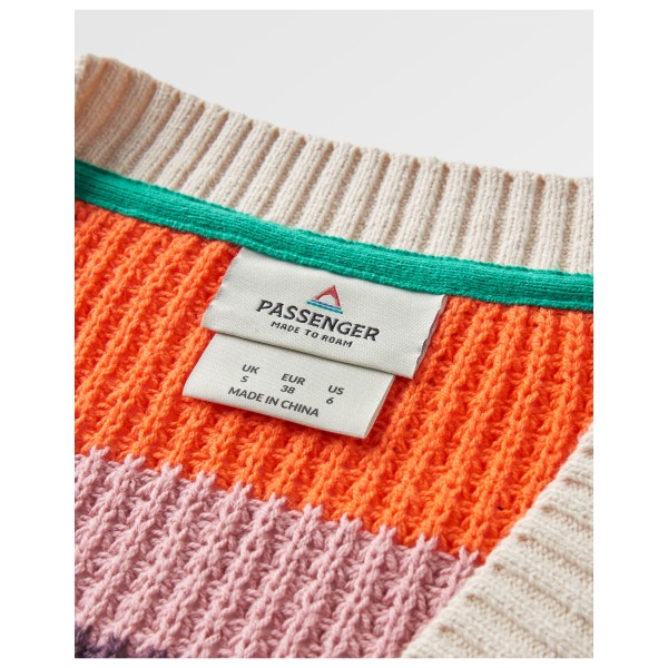 Passenger - Women's Reflection Open Knit Stripey Cardigan - Pulloverit