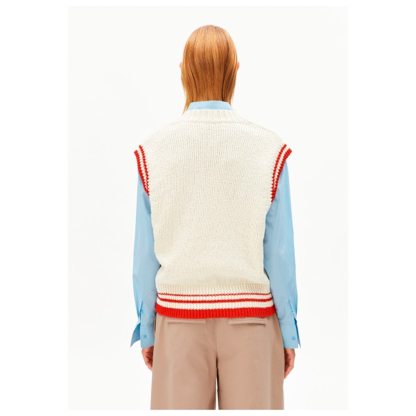ARMEDANGELS - Women's Iconic Å College Knit Vest - Överdragströjor